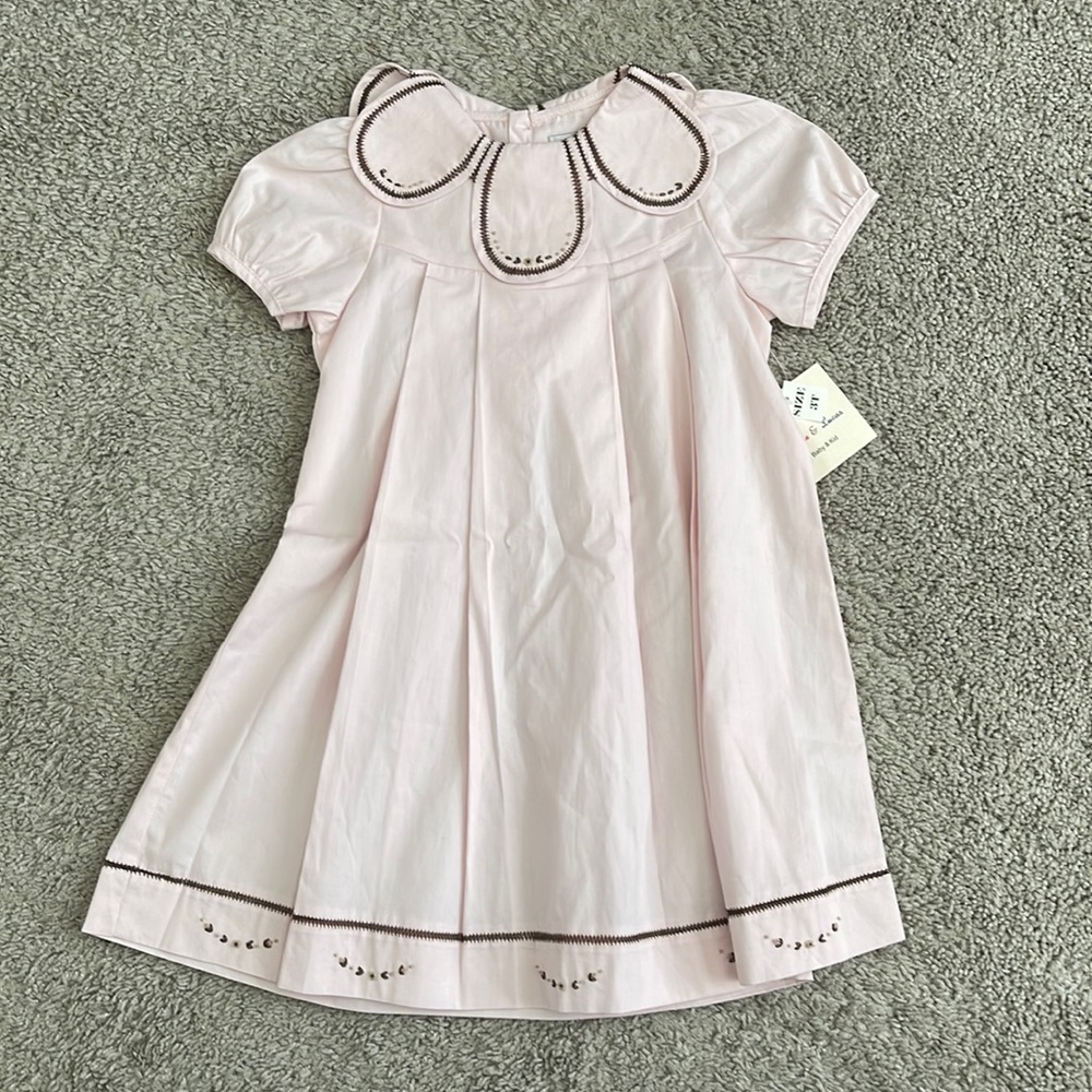 Toddler girls smocked dress